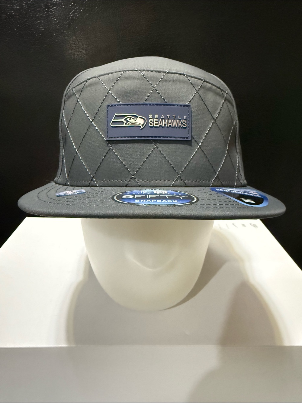 New Era Seatte Seahawks Snapback 9Fifty Split Panel 2025 NFL Sideline Collection